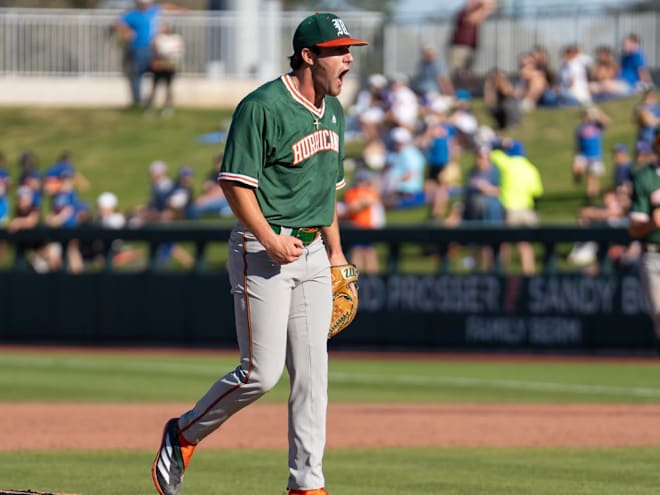 Miami Baseball: Canes avoid sweep of Gators, defeat No. 8 Florida 13-7