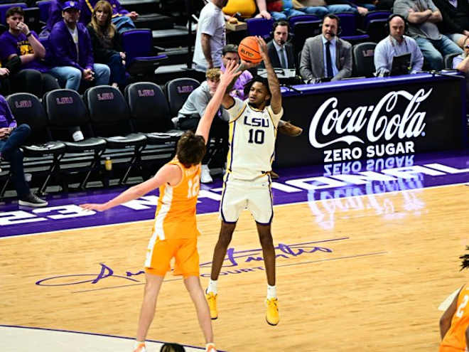 LSU MBB falls to No. 5 Tennessee, 64-59