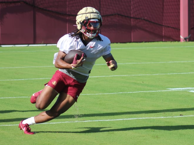 Lawrance Toafili shows off added weight, seeks to maximize last year at FSU