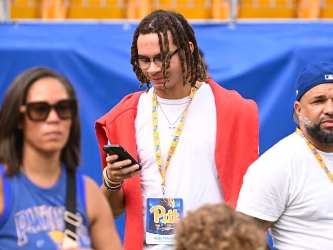 New commit Isaac Patterson said 'Pitt feels right'