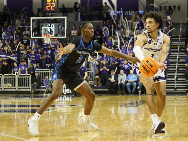 Jalen Leach carries Northwestern to tense OT win over Eastern Illinois