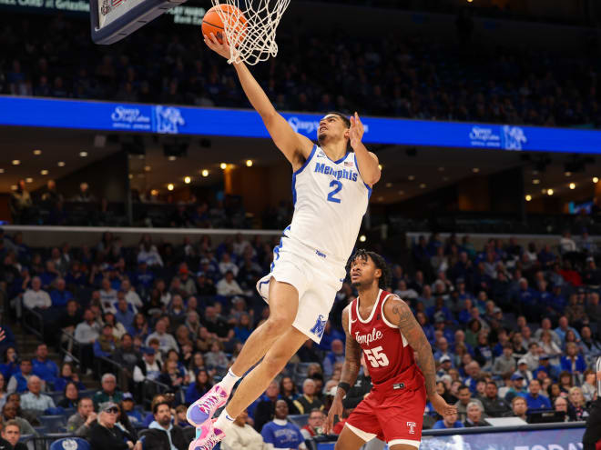 No.17 Memphis Avenges Loss, Beats Temple 90-82