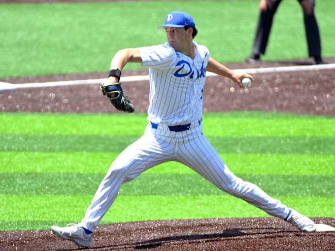 Duke wins Game 1 of super regional series
