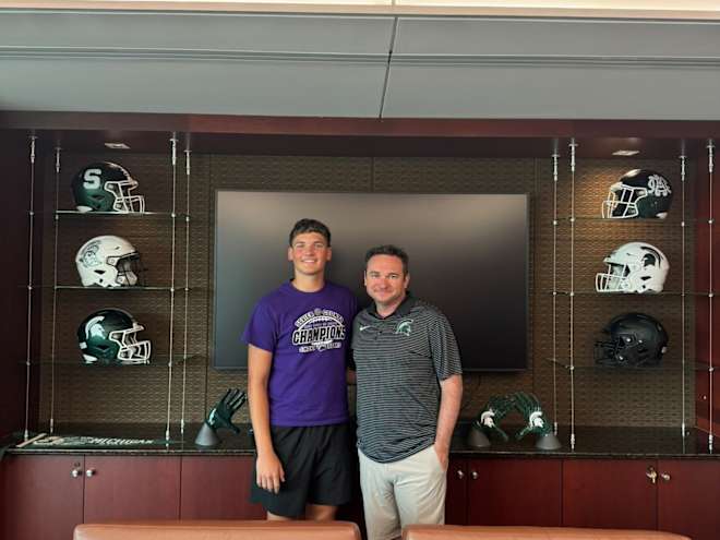 2027 QB Cooper Newman discusses recent visit to East Lansing