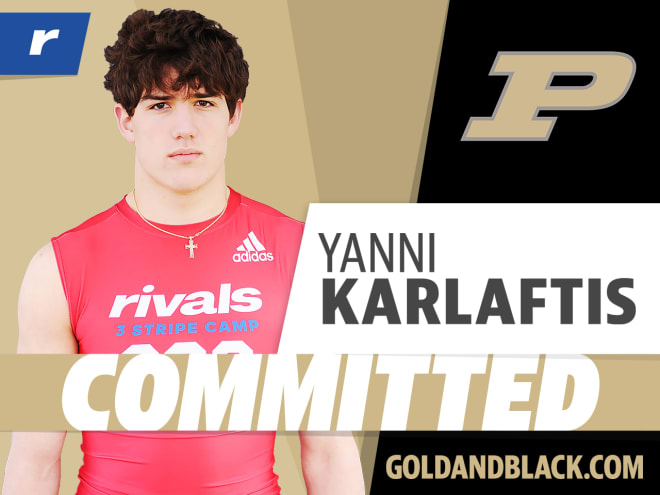Yanni Karlaftis stays home, signs with Purdue