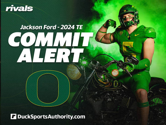 Oregon lands rising Texas tight end Jackson Ford