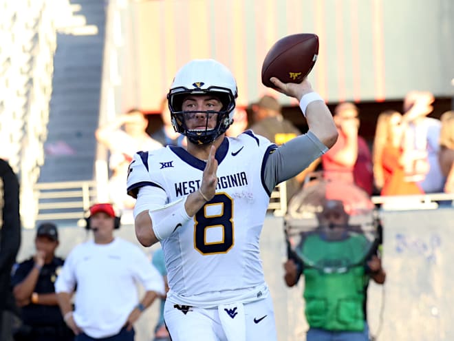 West Virginia quarterback Nicco Marchiol will return in 2025