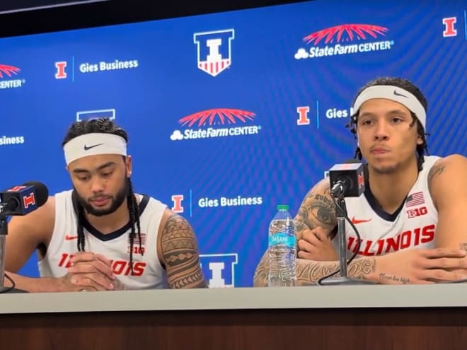 Watch:  Illinois post game press conference vs. Wisconsin