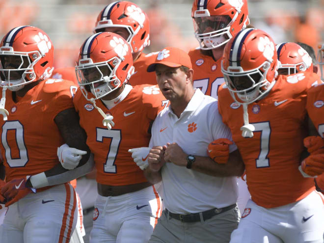 Clemson head coach Dabo Swinney talks about his team's matchup vs. FSU