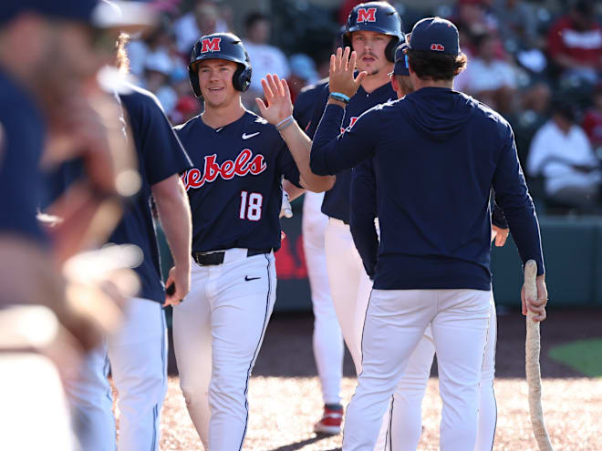 Rebels fall on Saturday as Oklahoma clinches series