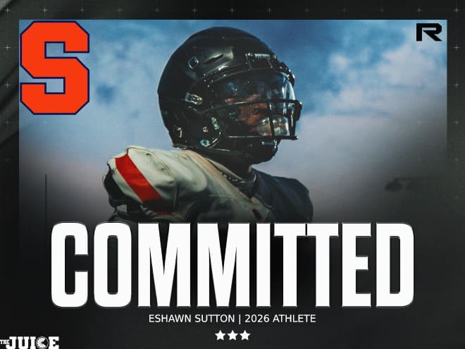 2026 ATH EShawn Sutton commits to Syracuse: 'It felt like family'