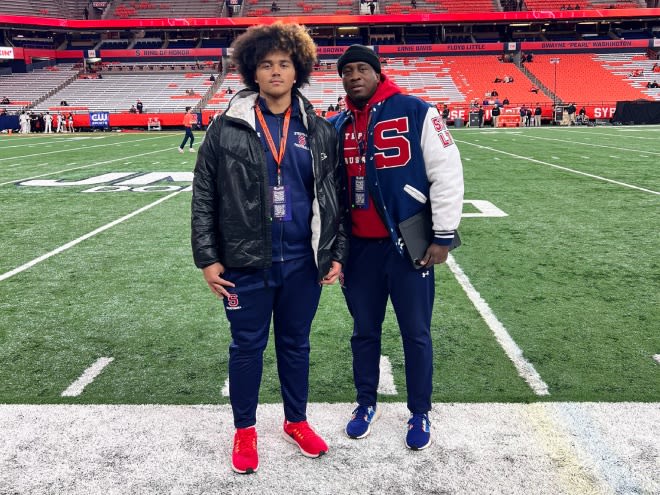 2025 OL Denzil Williams has 'fantastic experience' on Syracuse visit