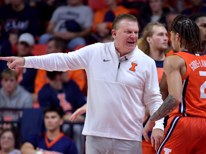 Underwood taking no shortcuts in molding young Illini team