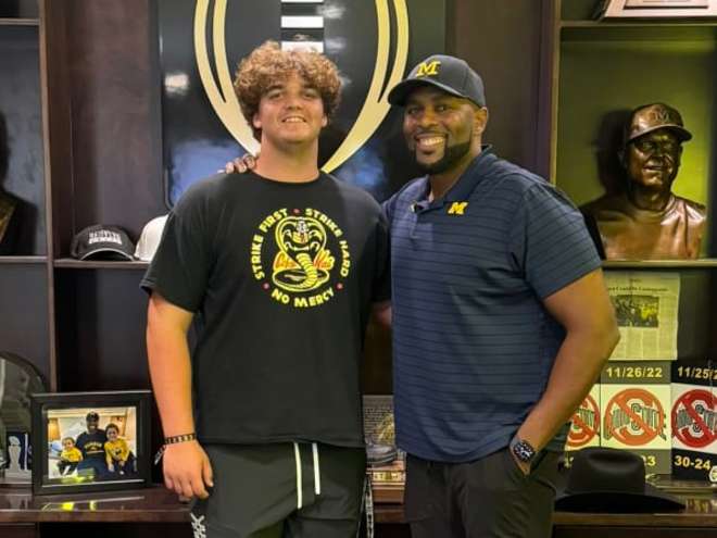 2026 Four-star OL Bear McWhorter commits to Michigan over Bama