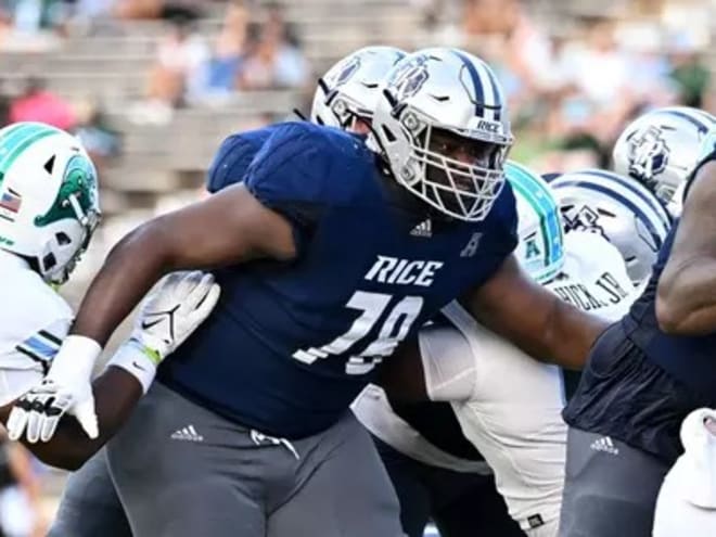 Ohio State lands Rice transfer OL Ethan Onianwa