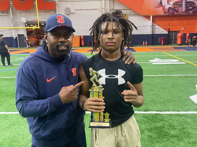 2029 ATH Anthony Lucas talks Syracuse trip: 'Can't wait to come back'