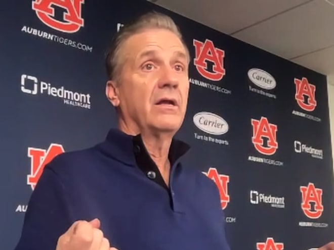 VIDEO: John Calipari postgame - Auburn 67, Arkansas 60