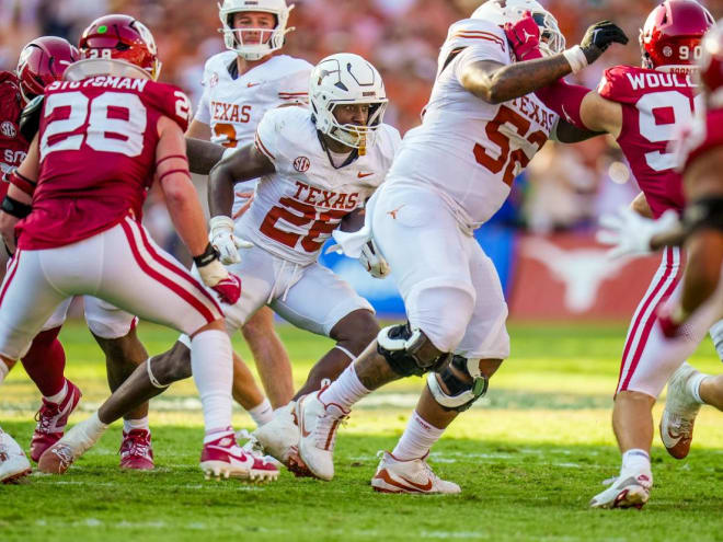 Just a Bit Outside:  For TX vs UGA ... "It starts up front"