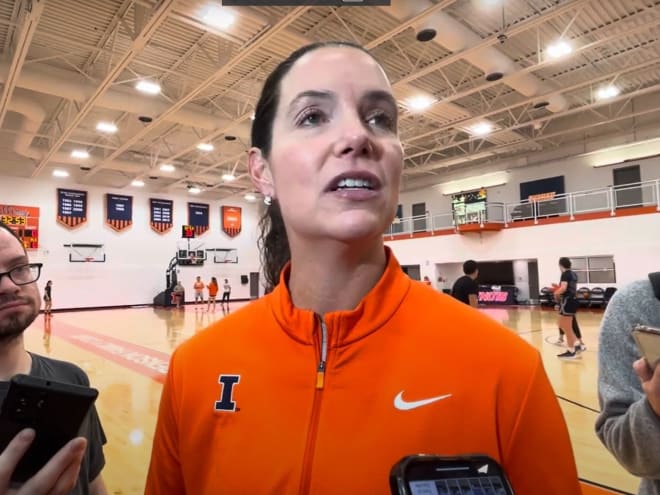 Watch:  Illini women's basketball coach Shauna Green