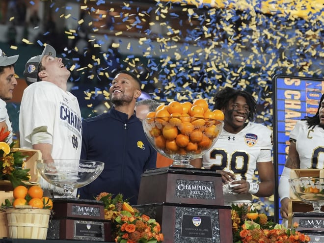 Freeman, Leonard, Gray: Notre Dame football postgame Orange Bowl transcript