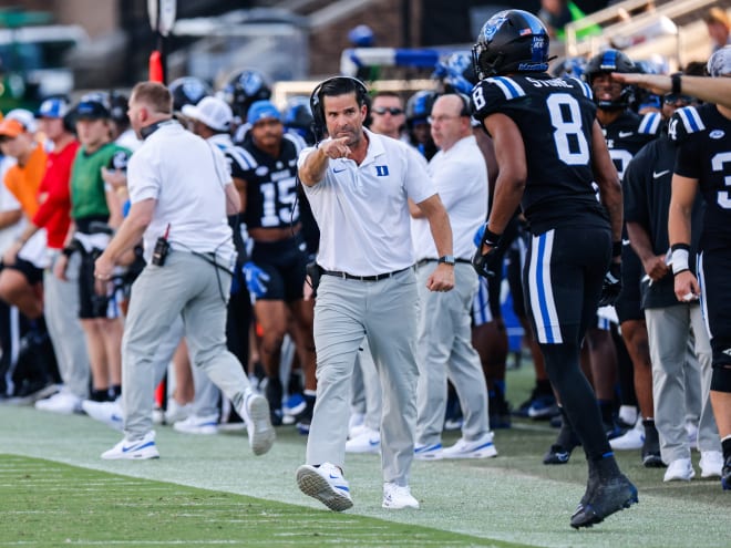 Duke HC Manny Diaz and DC Jonathan Patke talk about Georgia Tech