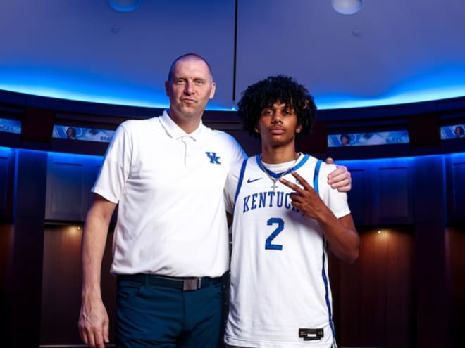 Acaden Lewis puts Kentucky in his top eight