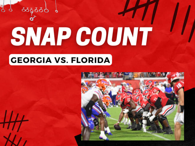 Snap Count: UGA vs Florida