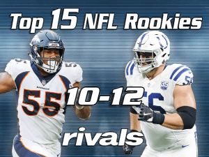 Ranking the top NFL Rookies at midseason: Nos.10-12