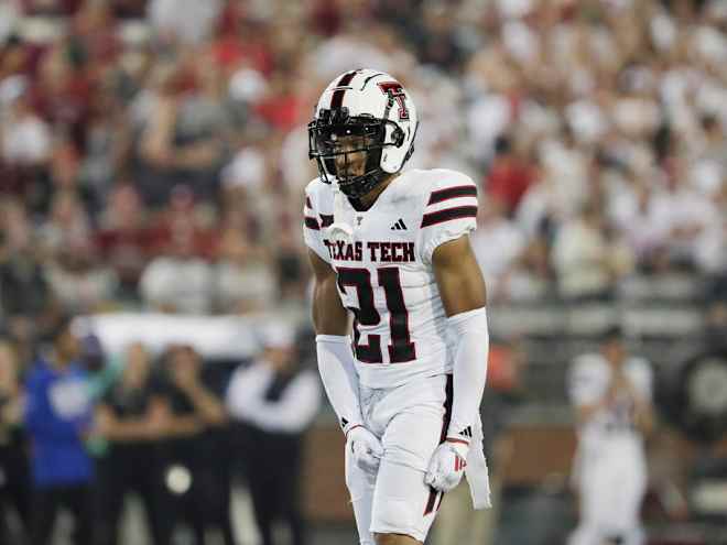 Texas Tech DB Jordan Sanford transferring to Cal