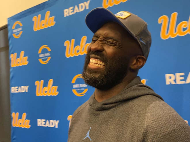 WATCH: UCLA HC DeShaun Foster highlights spring camp position battles, more