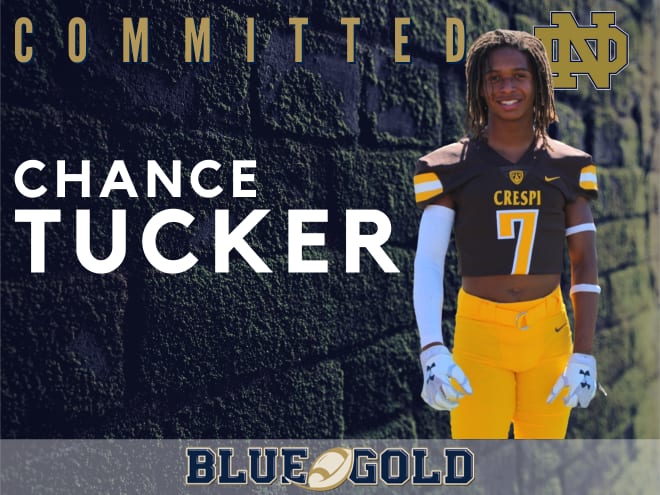 2021 CB Chance Tucker Commits To Notre Dame Fighting Irish