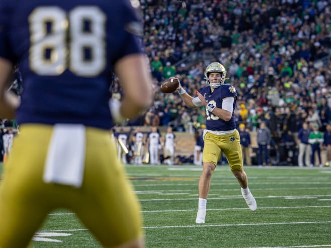 Film Analysis: The good, bad of Notre Dame’s passing game vs. Virginia