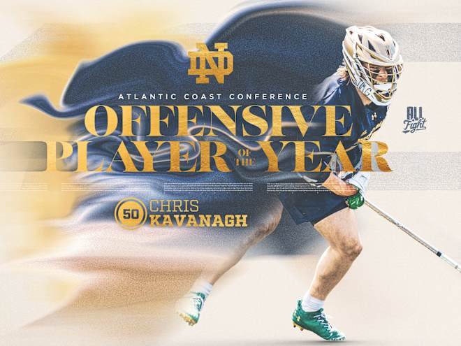 Notre Dame men's lacrosse wins haul of ACC awards, honors