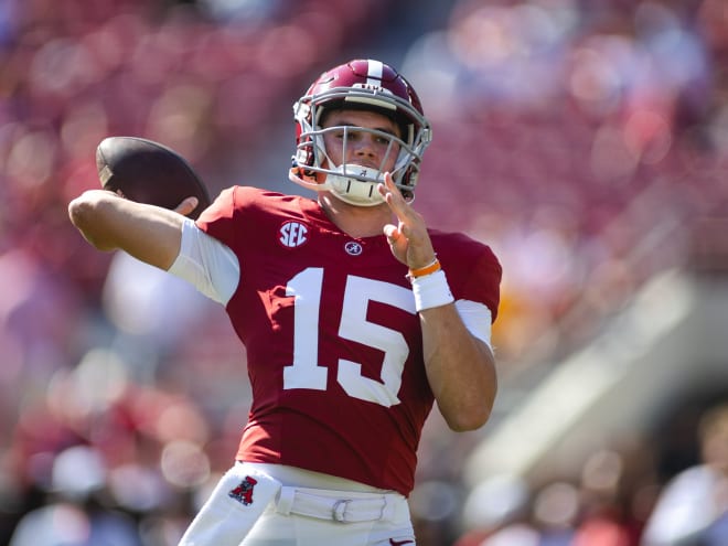 Ty Simpson hopeful to take over as Alabama's starting QB next season