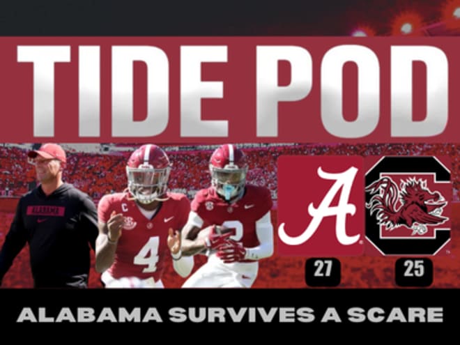 Tide Pod: Alabama escapes against South Carolina