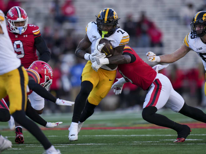 Iowa 29, Maryland 13: Another Bell-Cow Game for Kaleb Johnson