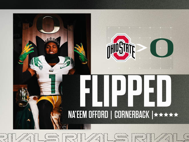 Five-star CB Na'eem Offord flips commitment from Ohio State to Oregon