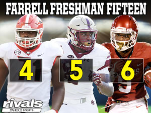 Farrell Freshman 15: Countdown continues with Nos. 4-6