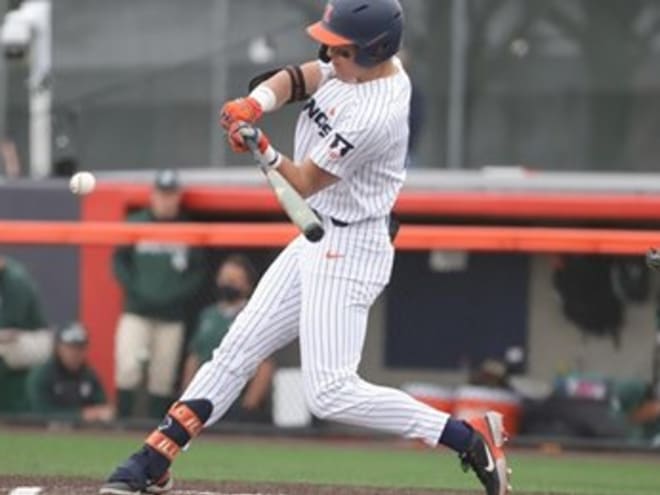 Illini baseball splits four games over the weekend