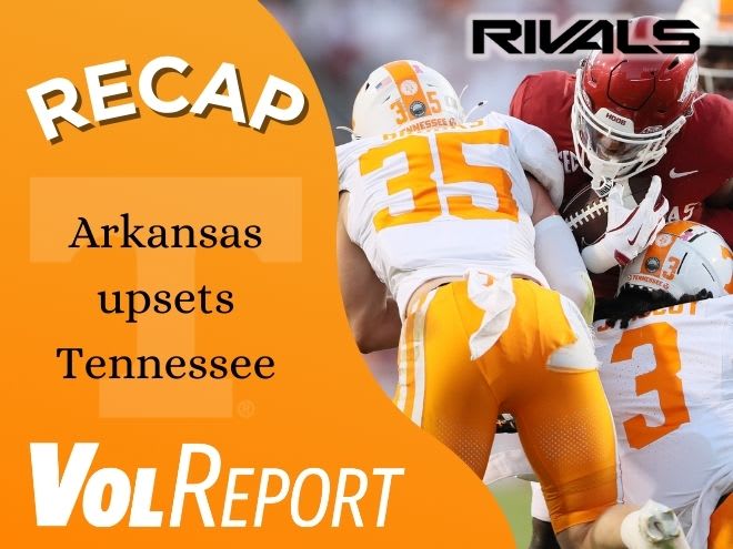 VolReport: Reacting to Arkansas upsetting Tennessee football