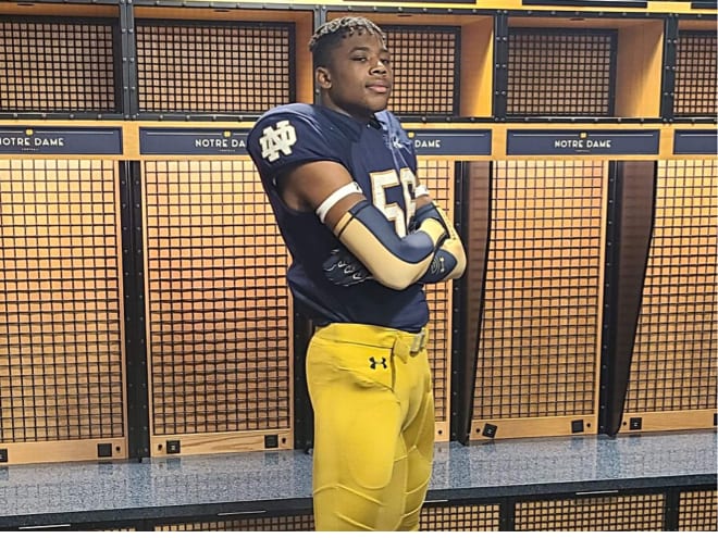 Four-Star DE Recaps First Notre Dame Visit