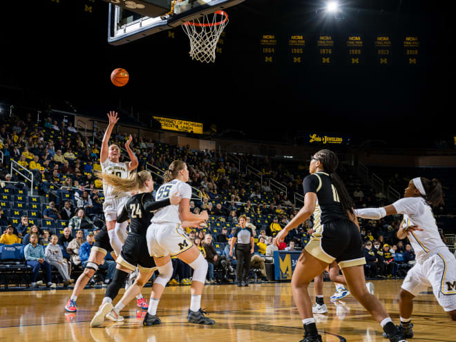 Michigan WBB rolls to 88-42 win over Oakland