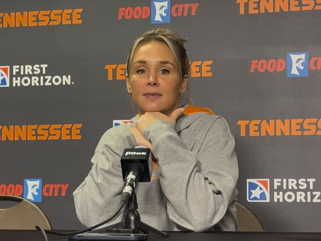 WATCH: Lady Vols coach Kim Caldwell previews Alabama, final stretch