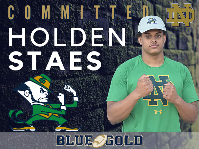 Four-Star TE Holden Staes Commits To Notre Dame Football