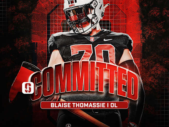 2026 3-star OL Blaise Thomassie commits to Stanford