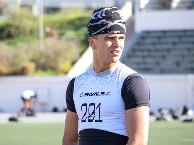 WATCH: USC QB target Ryder Lyons throws at Rivals Camp LA