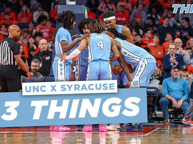 3 Things From UNC's 88-82 Win Over Syracuse