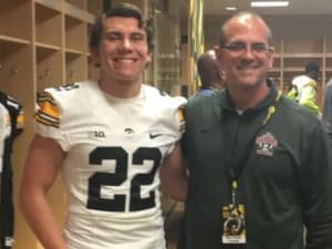 Evans enjoys Iowa junior day