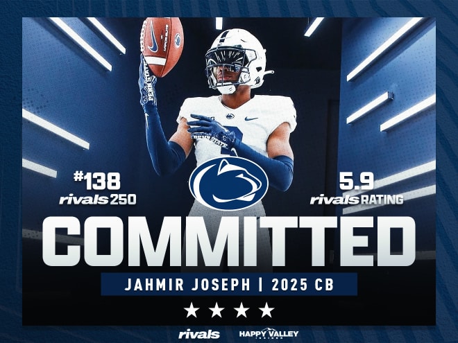 Penn State Football lands Rivals150 CB Jahmir Joseph from New Jersey