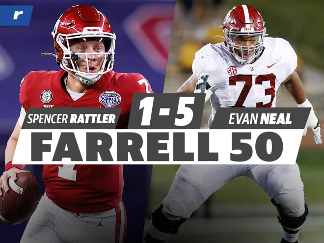 Farrell 50: Countdown of top CFB players concludes with Nos. 1-5